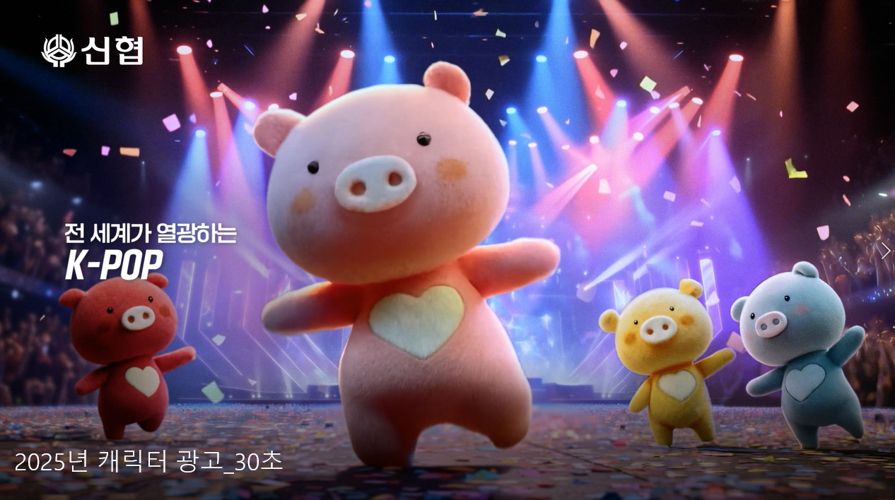 2025년 캐릭터 광고