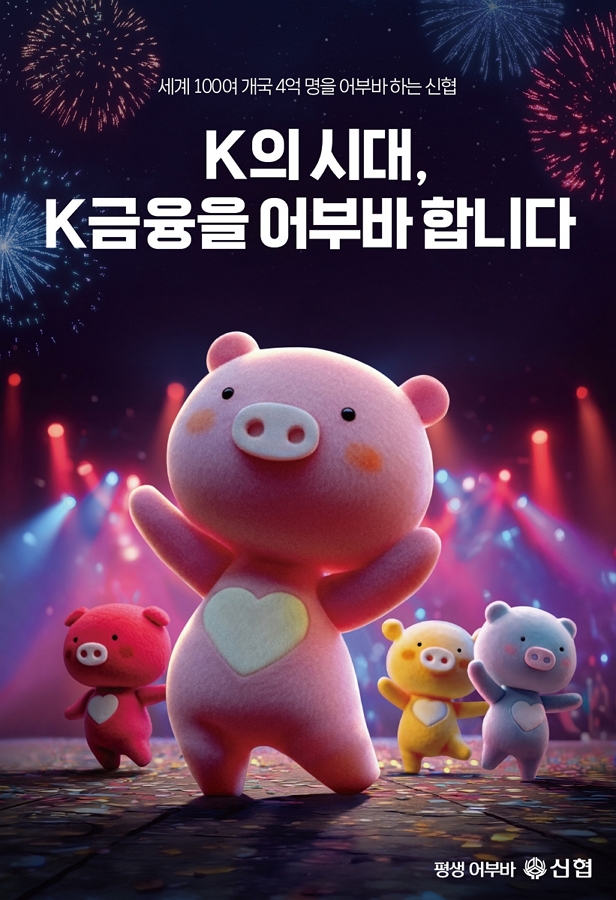 AI로 구현한 신협 ‘K금융 어부바 광고 포스터1
